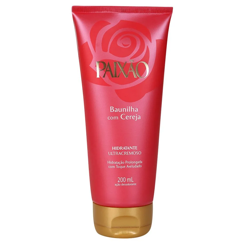 Hidratante Ultracremoso Paixão Baunilha com Cereja 200ml