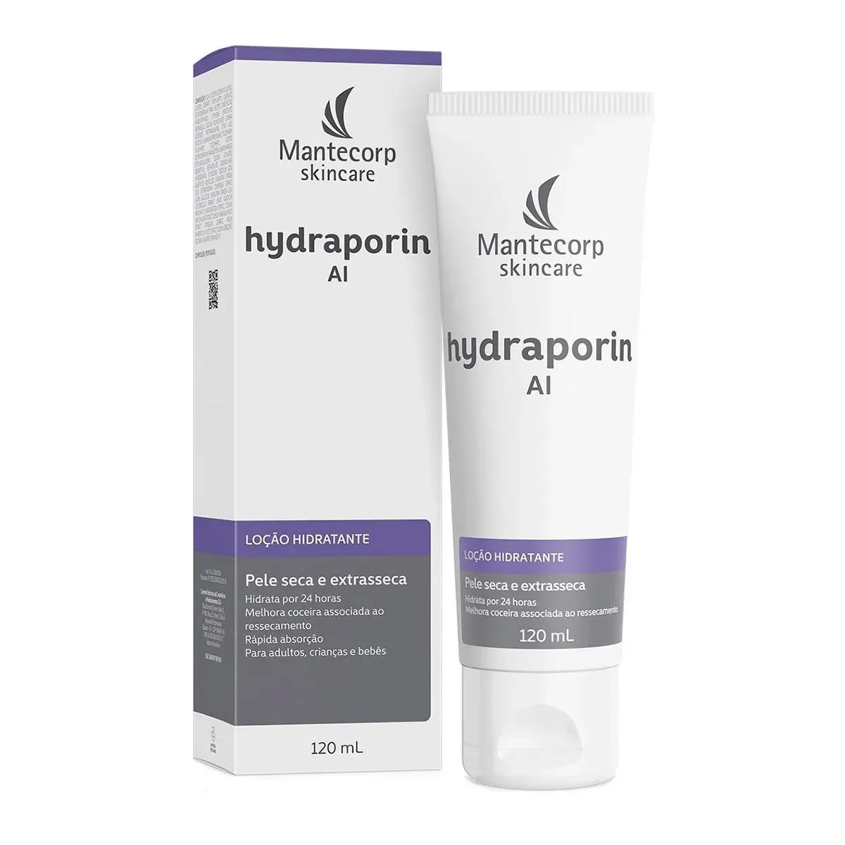 Hydraporin Loção Hidratante Corporal Mantecorp AI com 120g