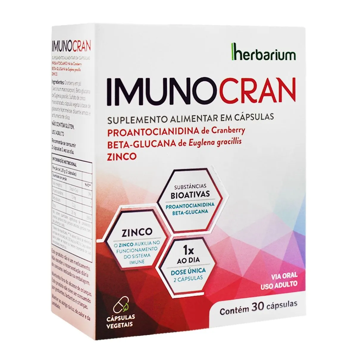 ImunoCran com 30 Cápsulas Herbarium