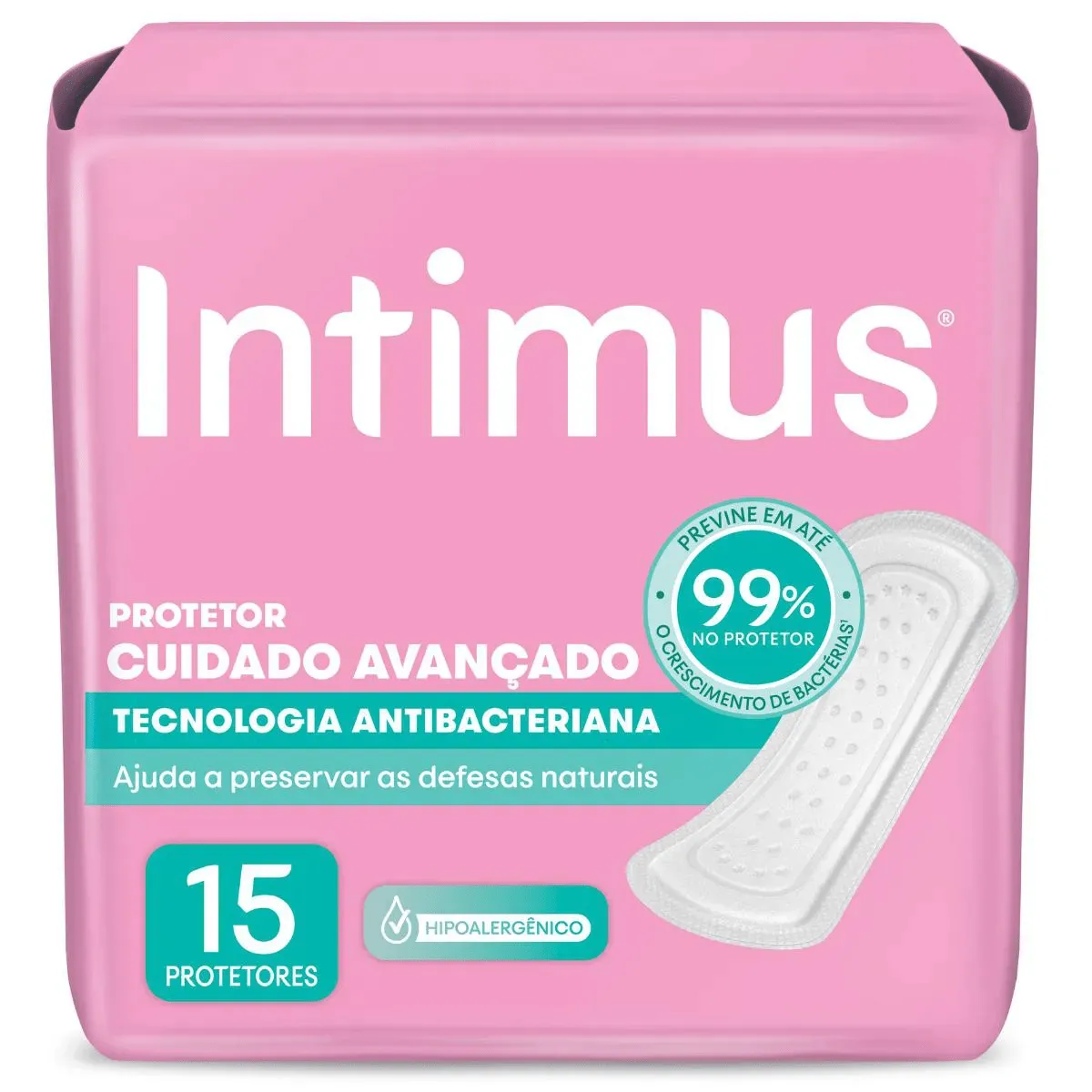 Intimus Absorvente Proteção Diária 15un