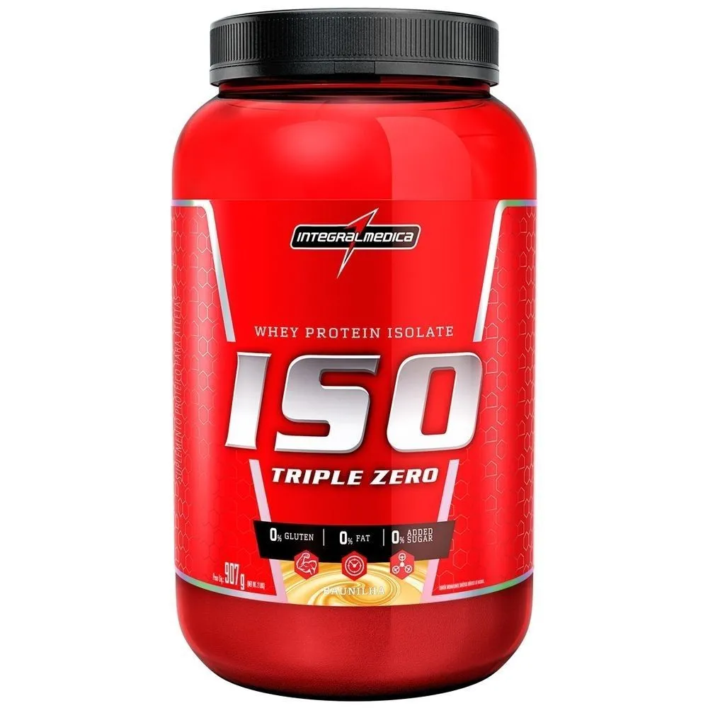Iso Whey Triple Zero Baunilha Integralmedica 907G