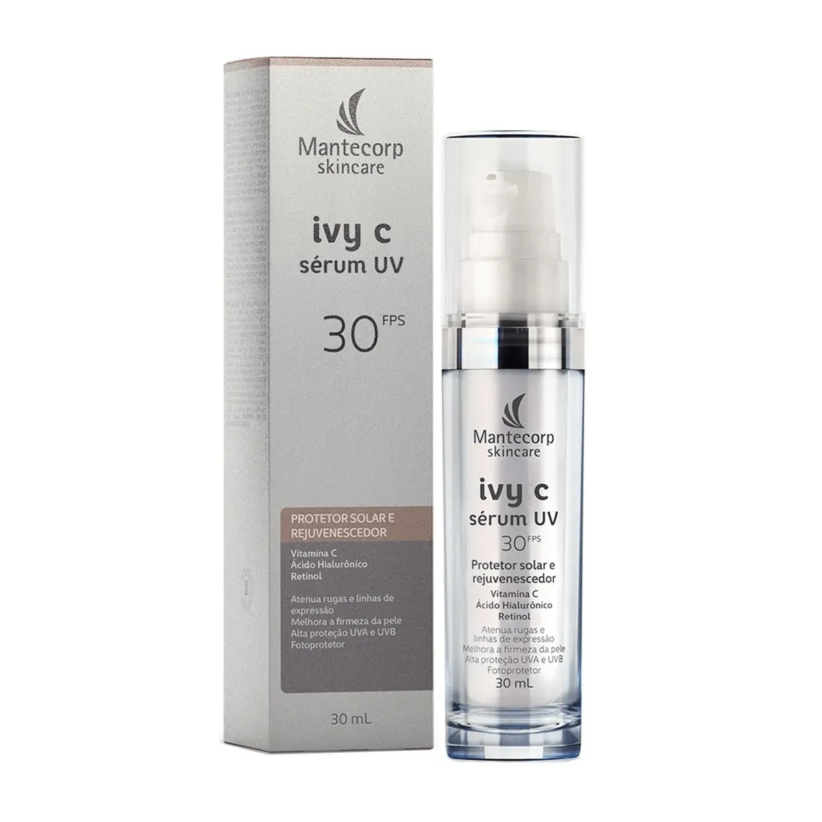 Ivy C UV Sérum Anti-Idade Mantecorp FPS 30 30ml