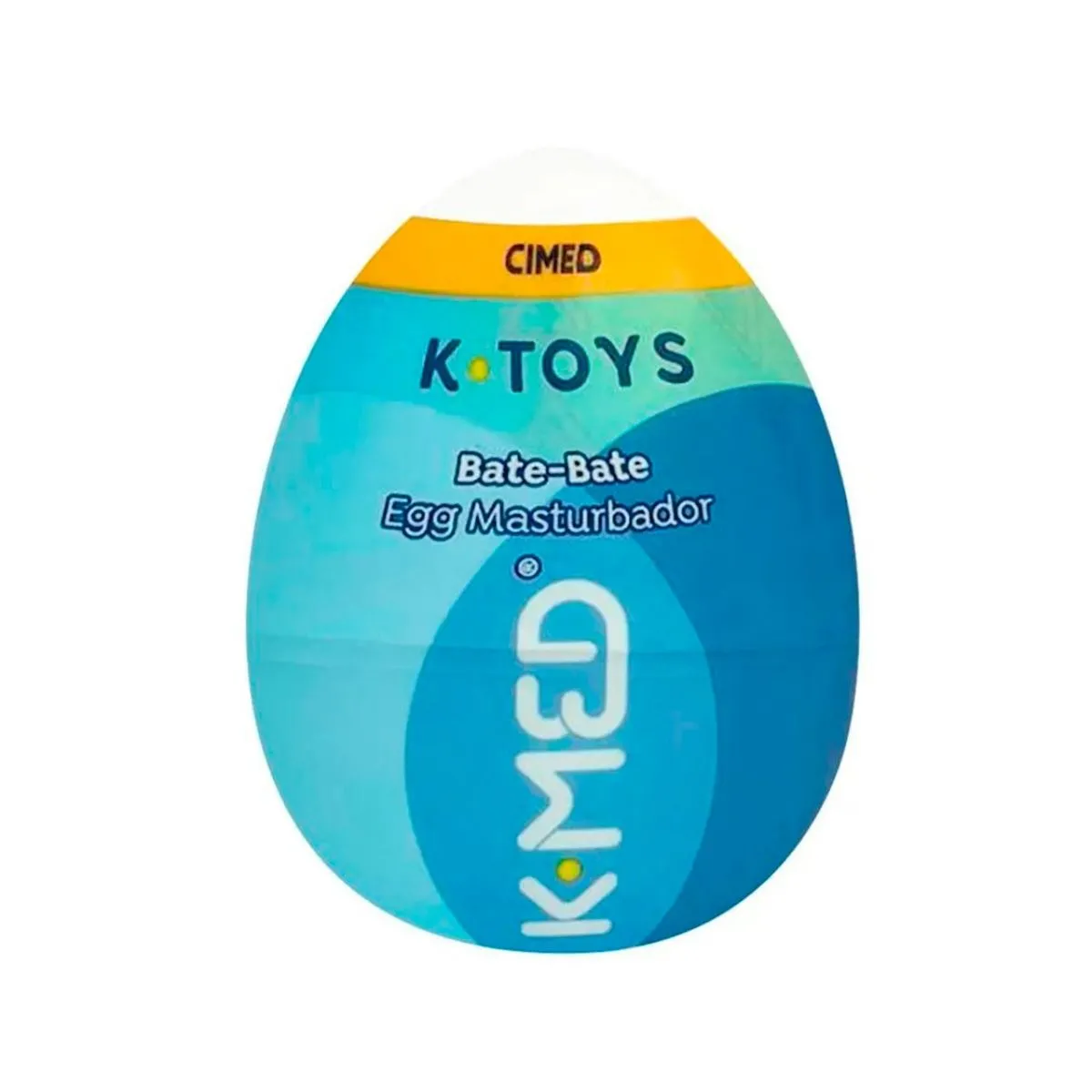 K-toys Bate Bate Egg Masturbador K-Med Azul Cimed