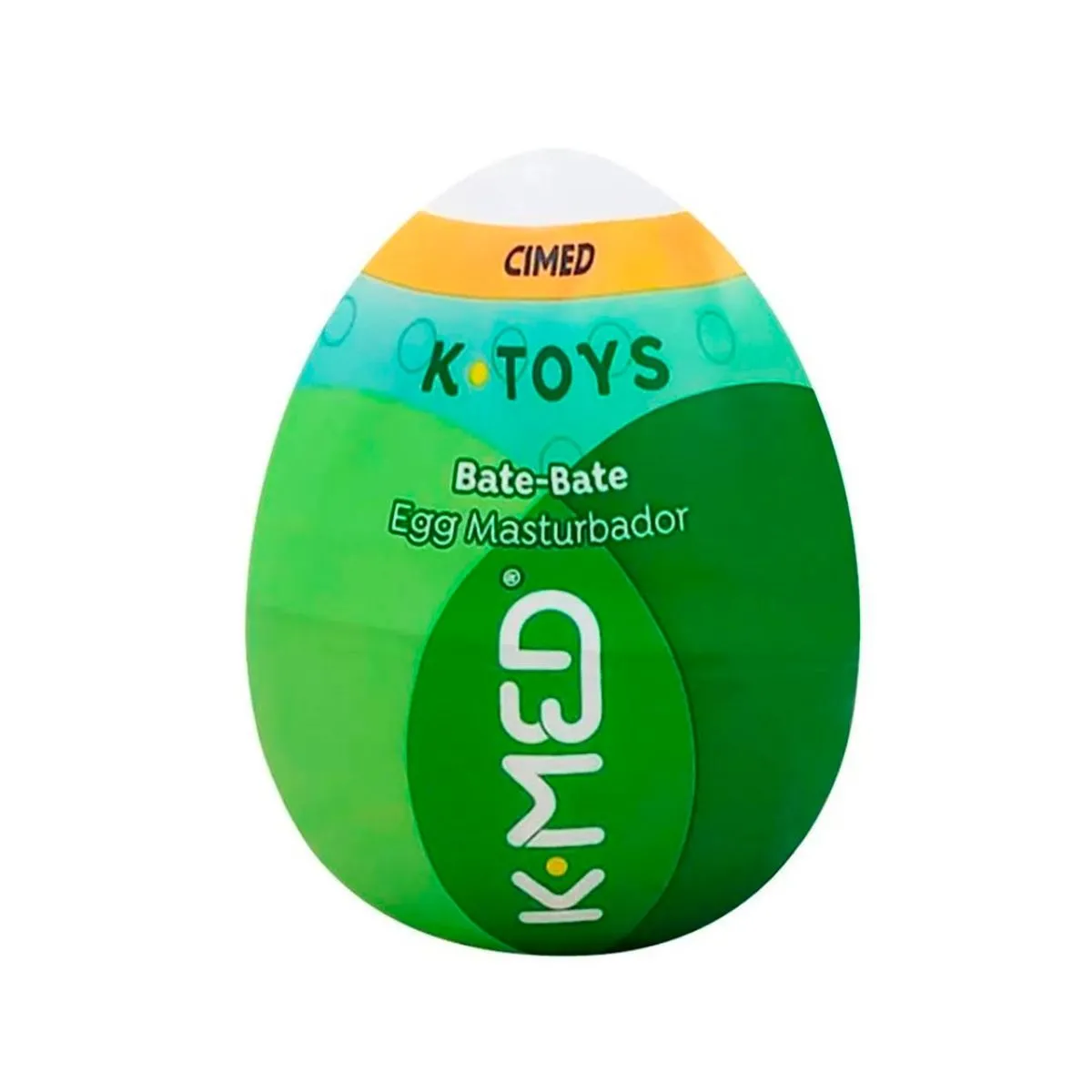 K-toys Bate Bate Egg Masturbador K-Med Verde Cimed