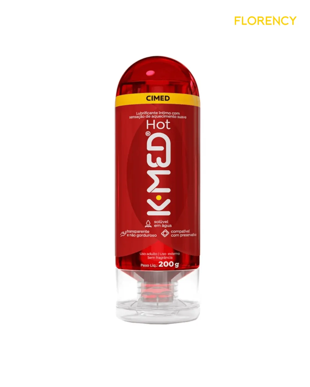 K-Med Gel Lubrificante Íntimo Hot 200g
