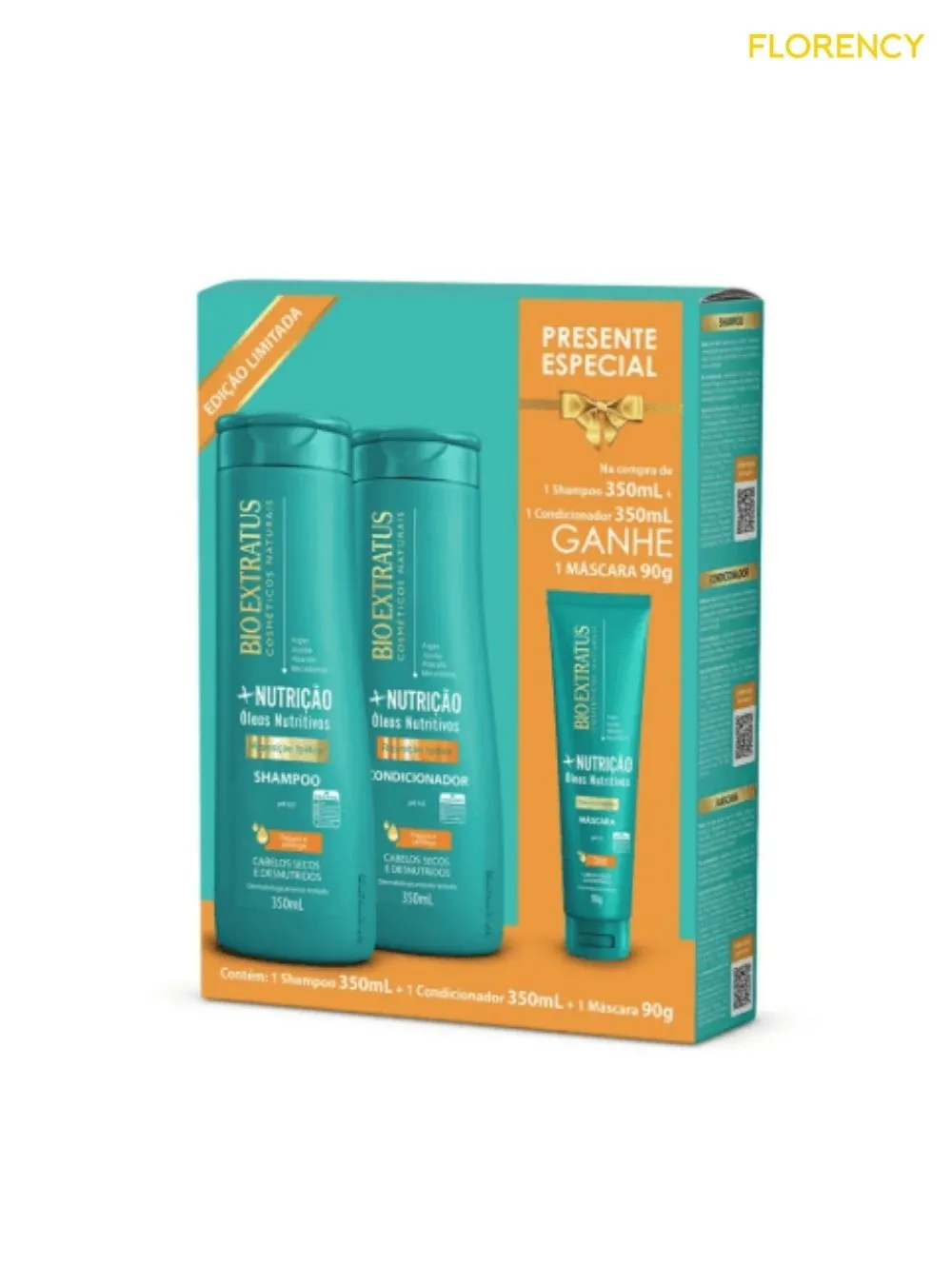 Kit Bio Extratus Nutrição 3 Itens