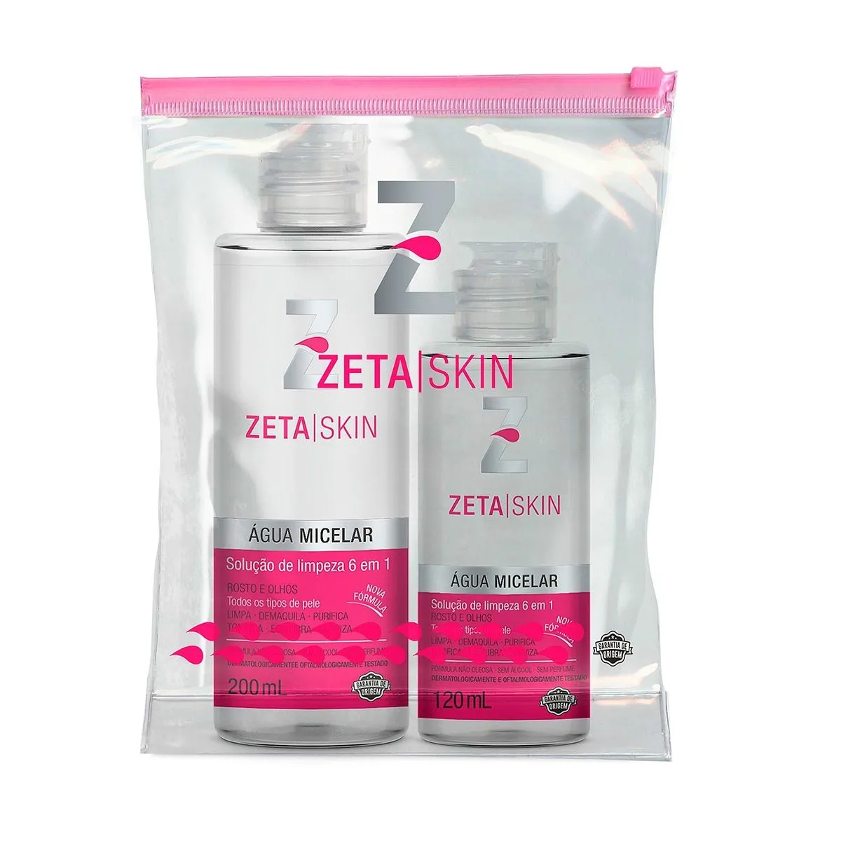Kit Água Micelar Com 2 Unidades Zeta Skin