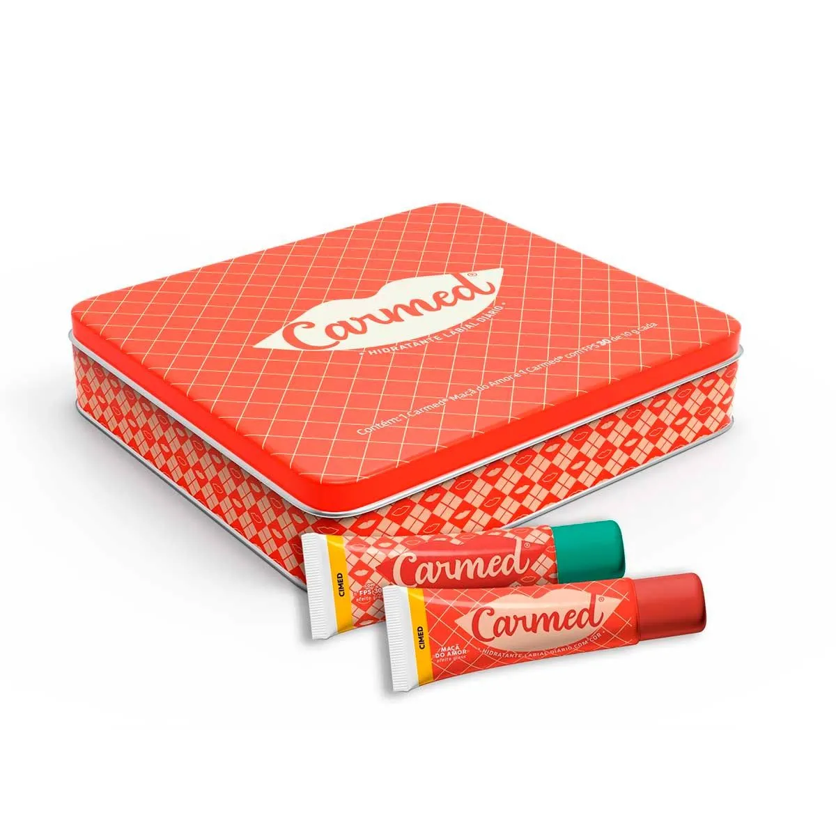 Kit Carmed Hidratante Labial Diário FPS 30 10g E Maçã do Amor 10g Cimed