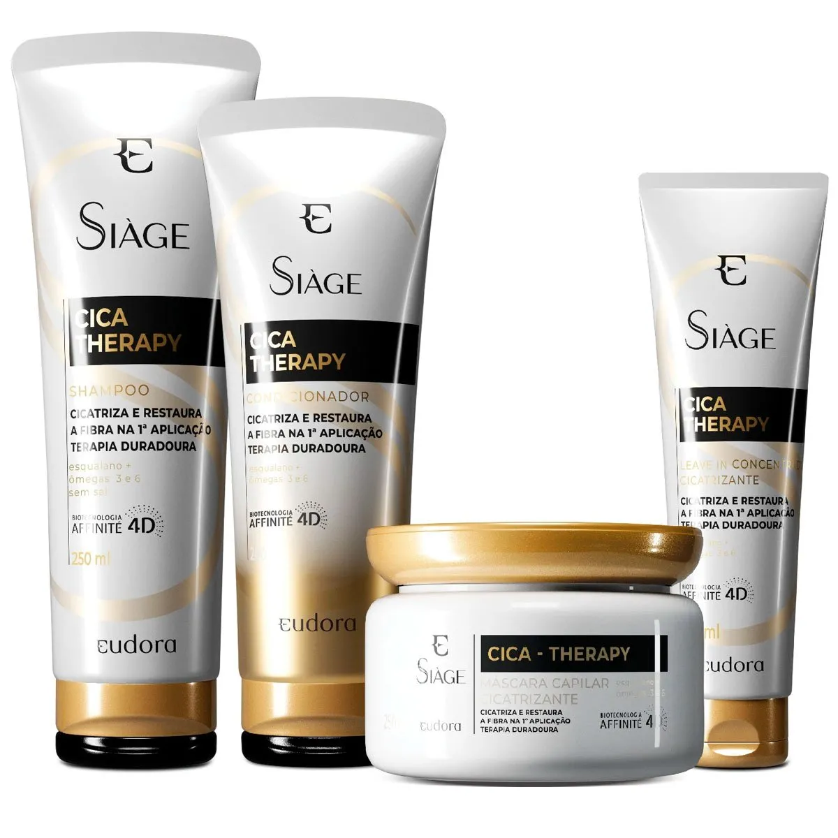Kit Tratamento Completo Siàge Cica Therapy Eudora
