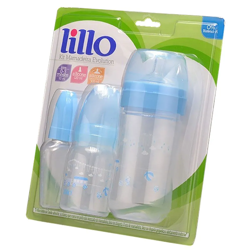 Kit De Mamadeiras Lillo Evolution