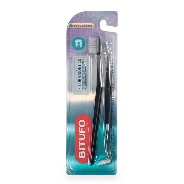 Kit Ortodôntico Bitufo Cônico 3 a 6,2Mm