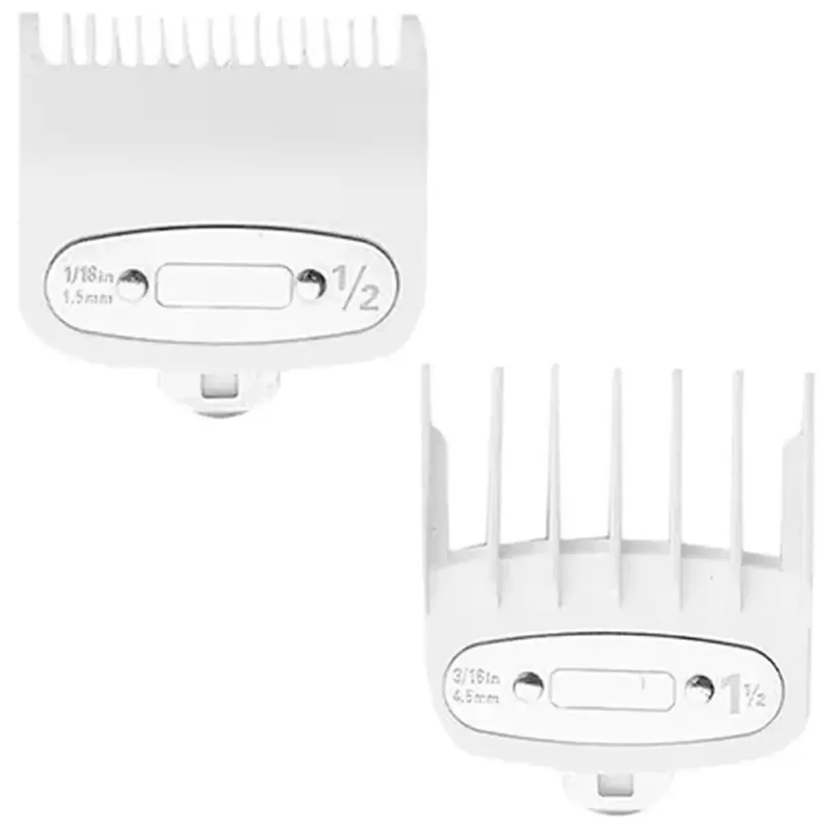 Kit Pente de Altura Meio ½ 0,5 + Um E Meio 1/2 1.1/2 Premium Transparente