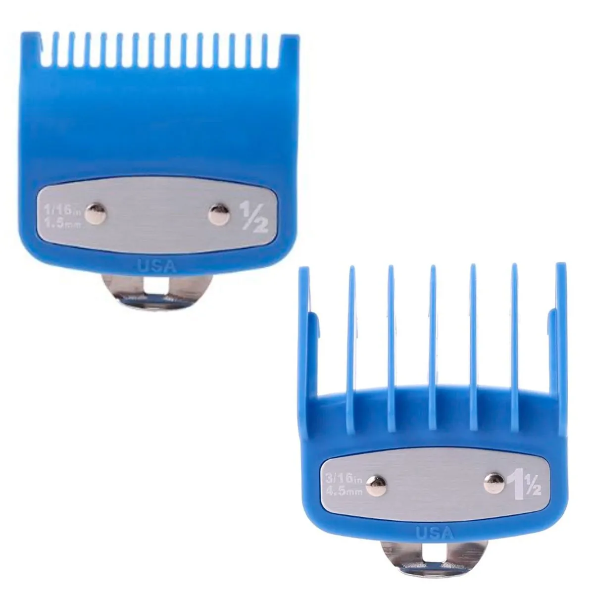 Kit Pente de Altura Meio ½ 0,5 + Um E Meio 1/2 1.1/2 Premium Azul