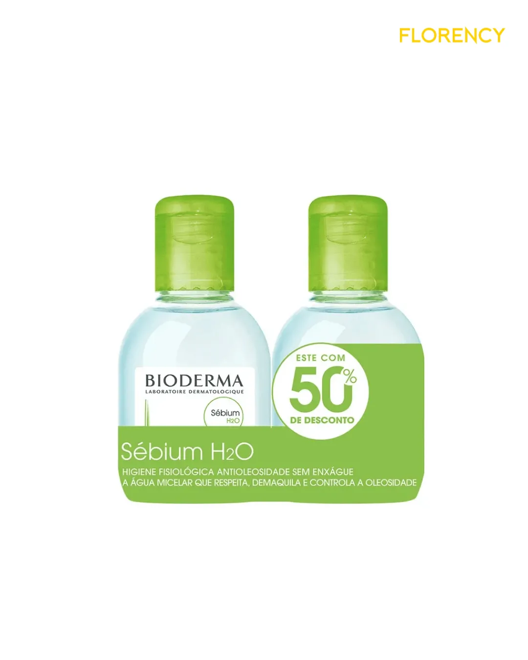 Kit Água Micelar Facial de Limpeza Bioderma Sébium H20 100ml