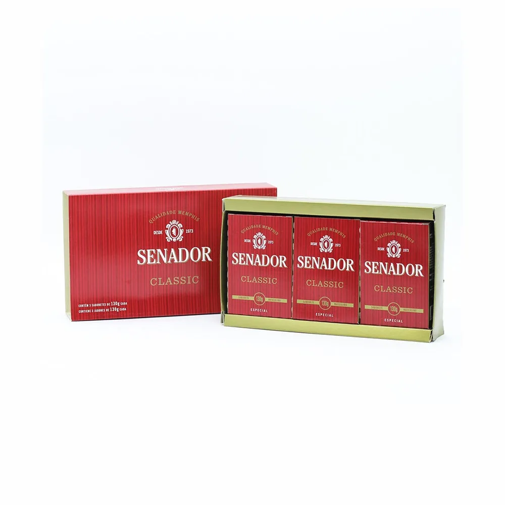 Sabonete Senador Classic c/3un