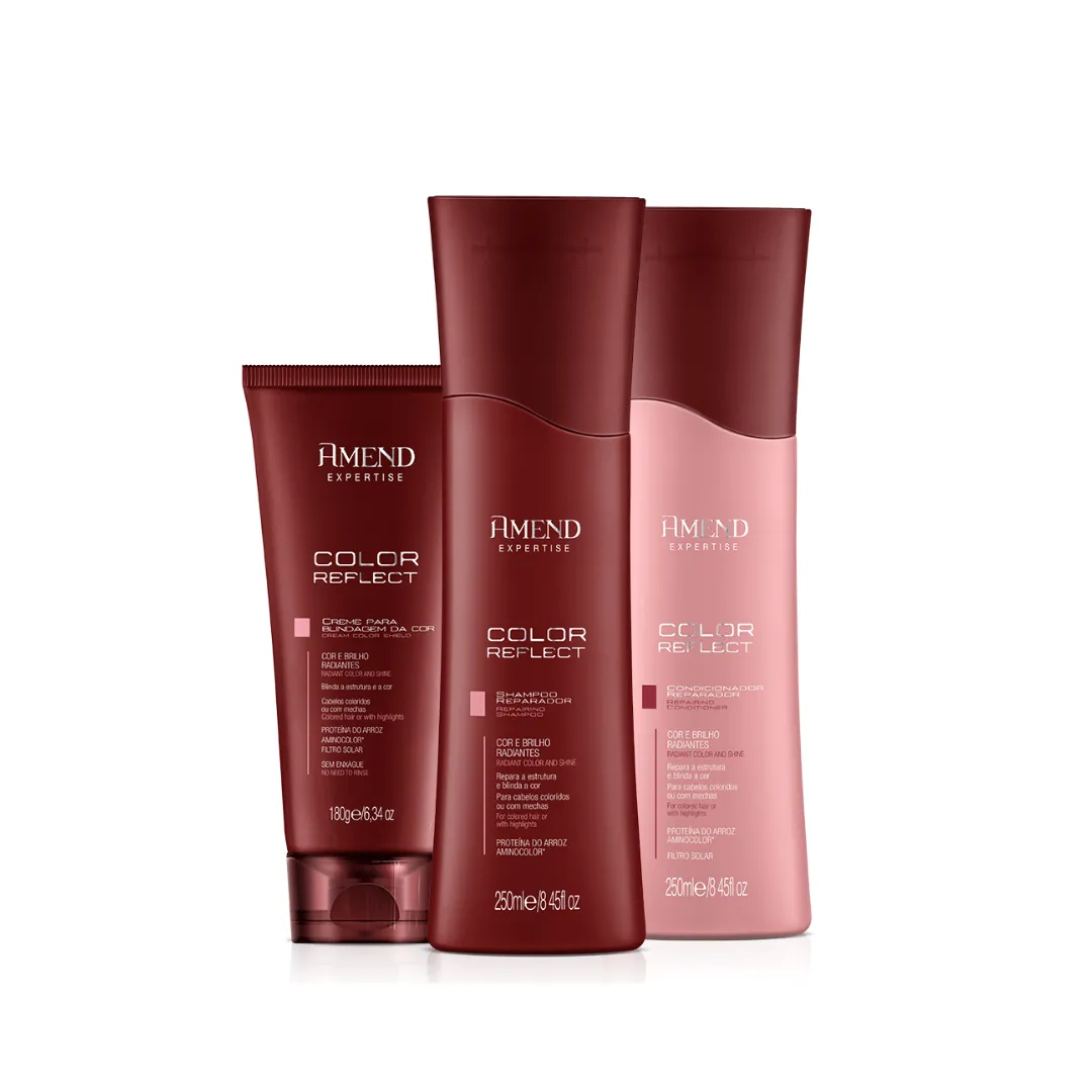 Amend Color Reflect Shampoo + Condicionador + Leave-in