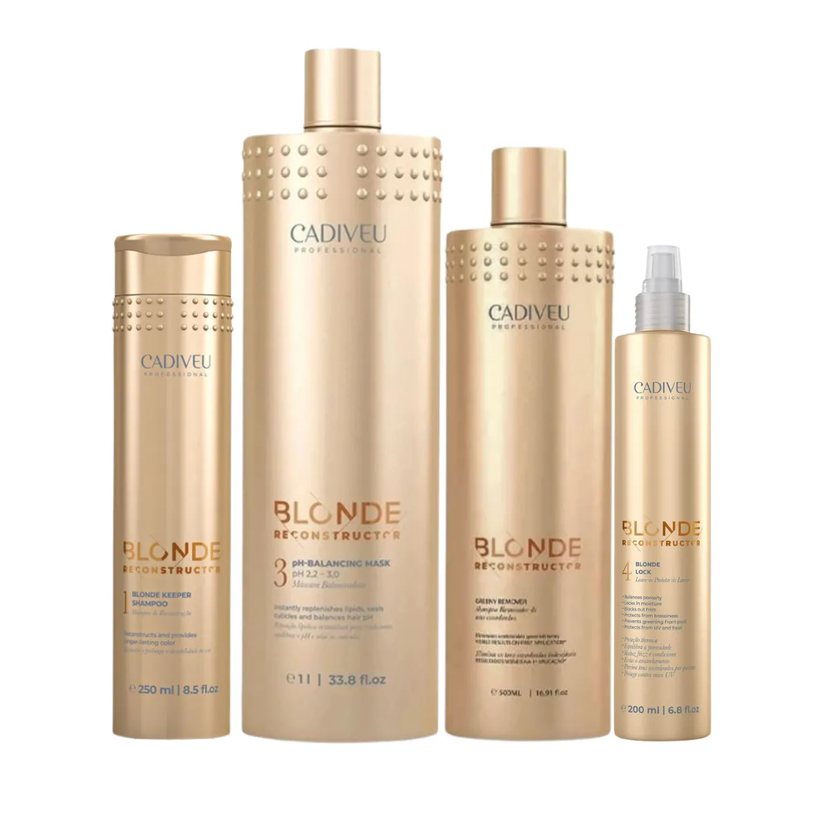 Cadiveu Blonde Duo Balanceadora + Grenny Remover + Leave-in