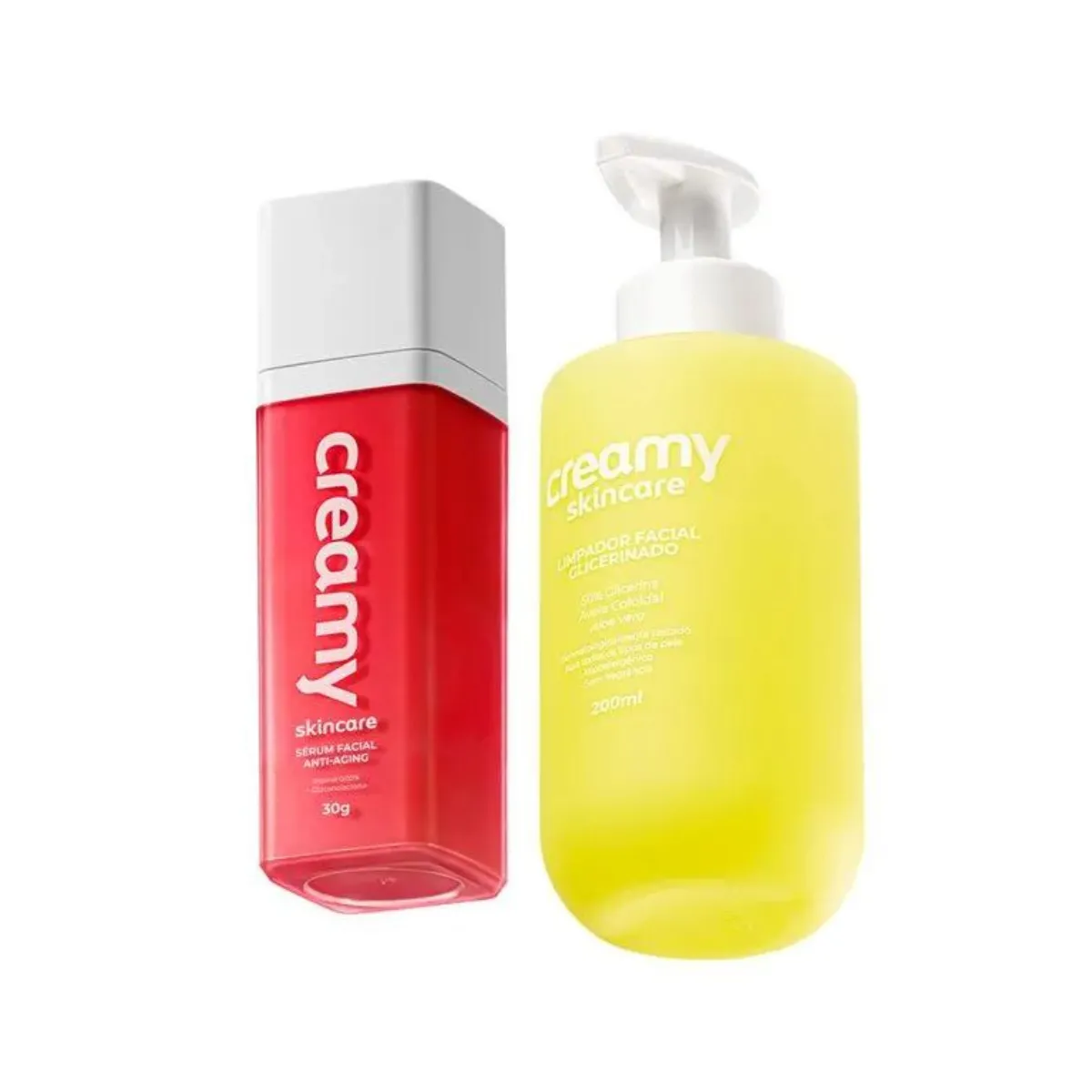 Creamy Skincare Sabonete Glicerinado + Sérum Retinal