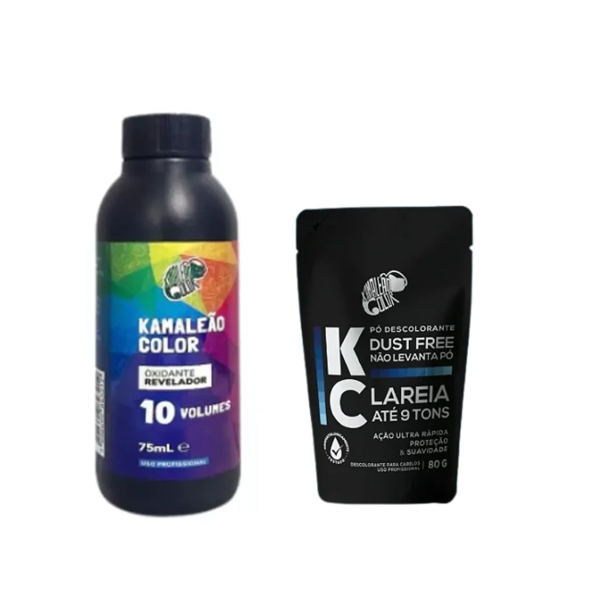 Kamaleão Color OX 10V 75ml + Pó Descolorante 80g | By Linda