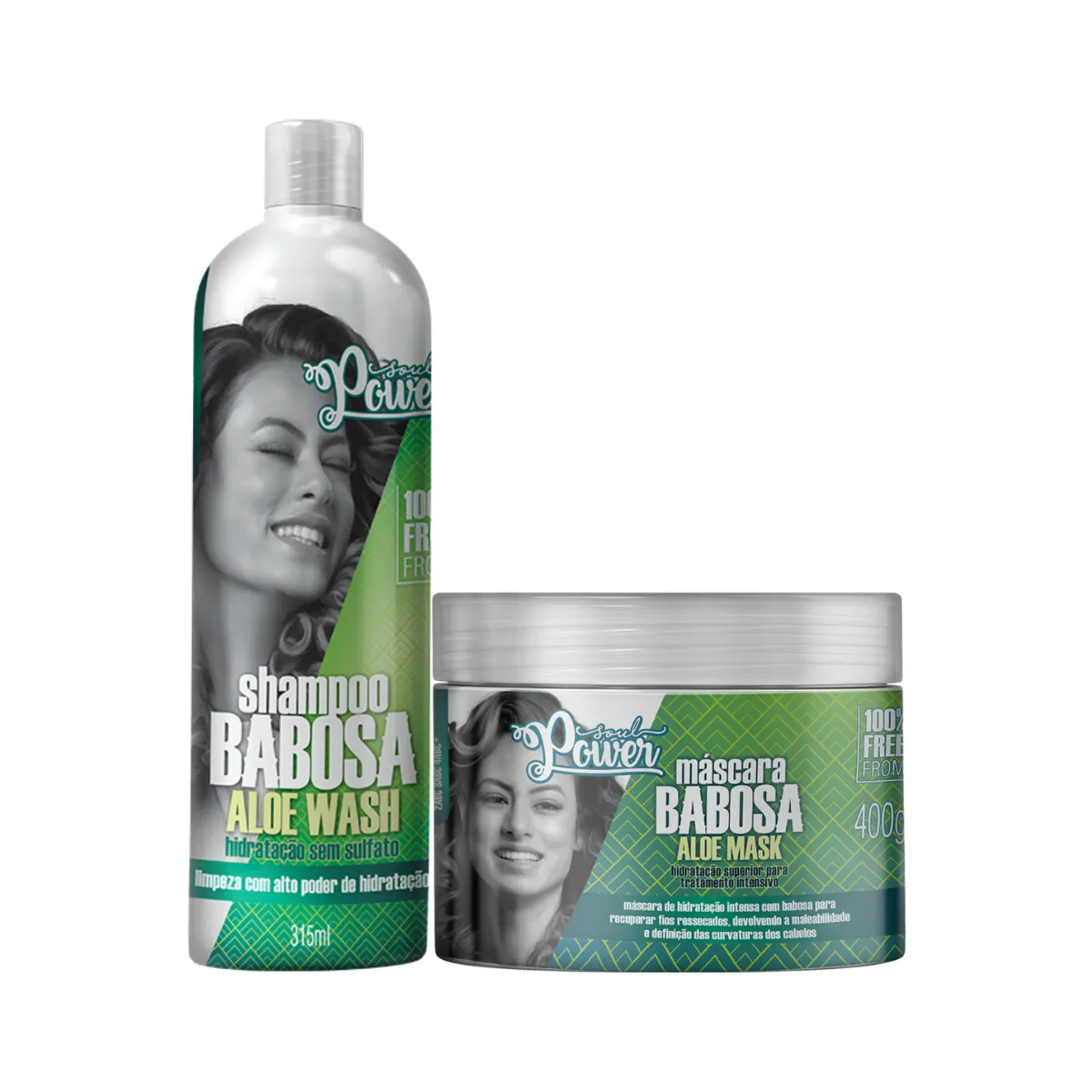Soul Power Babosa Sh 315ml + Masc 400ml