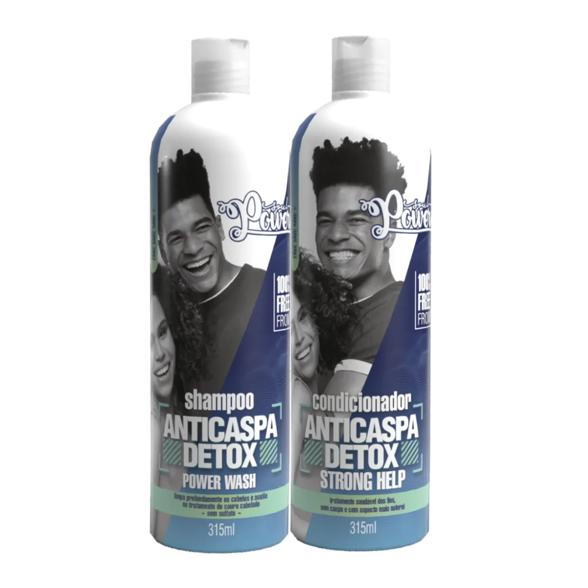 Soul Power Detox Anticaspa Shampoo + Condicionador