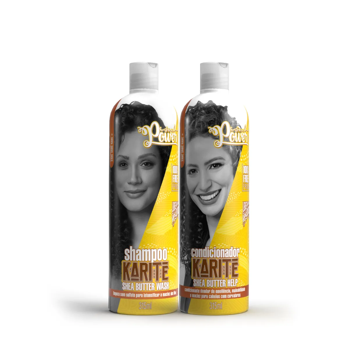 Soul Power Karite Shea Shampoo + Condicionador