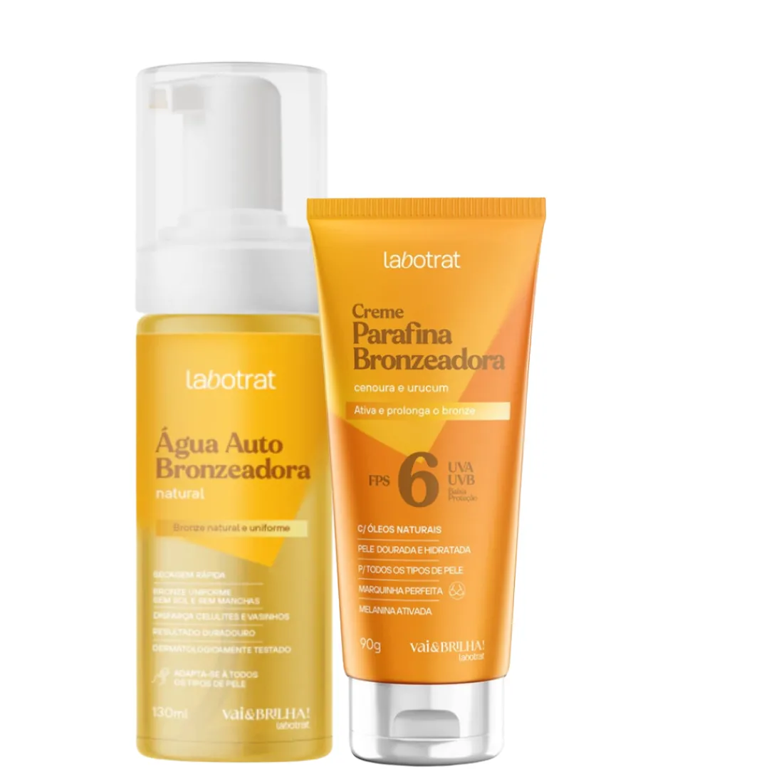 Labotrat Água Auto Natural + Parafina Bronze Cenoura
