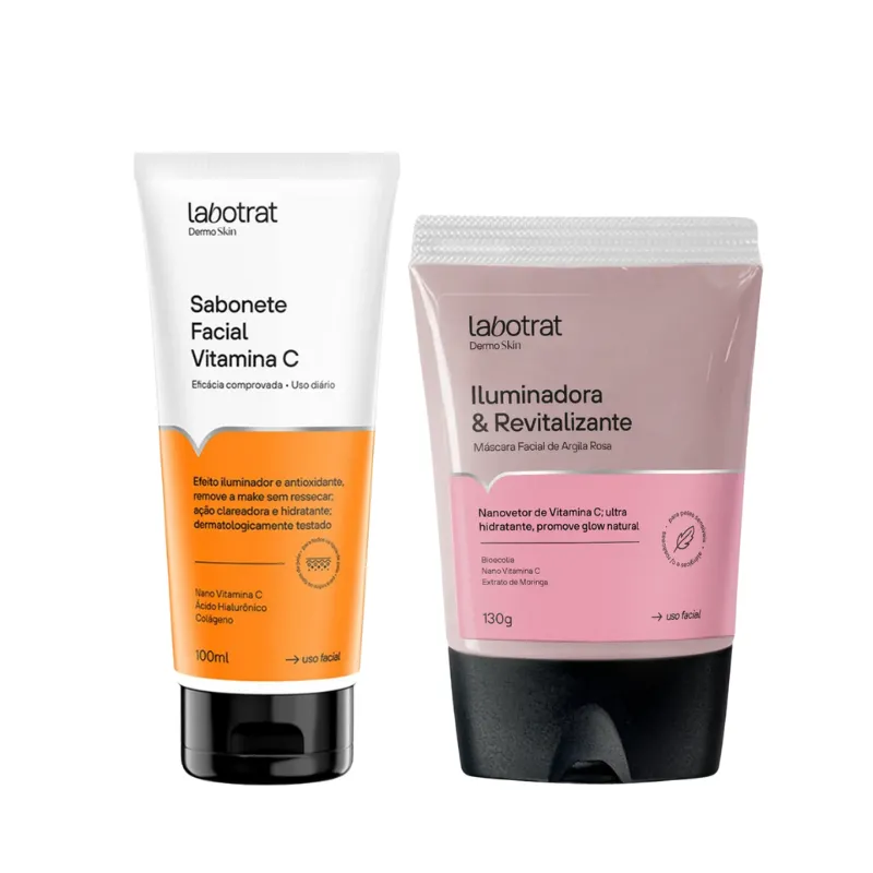 Labotrat Sabonete Vitamina C + Mascara Argila Rosa