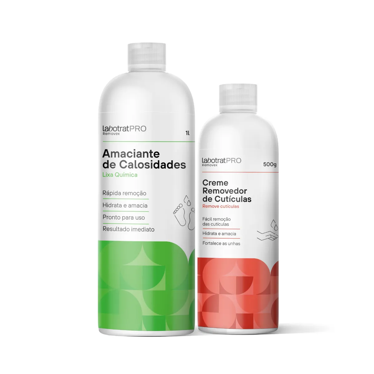 Labotrat Spa dos Pés Amaciante 1L + Removedor Cutículas 500ml