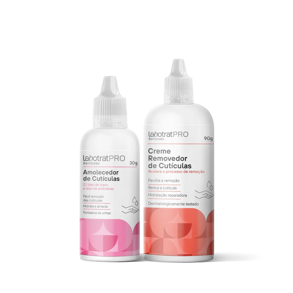 Labotrat Spa dos Pés Amolecedor 30ml + Removedor Cutículas 90ml