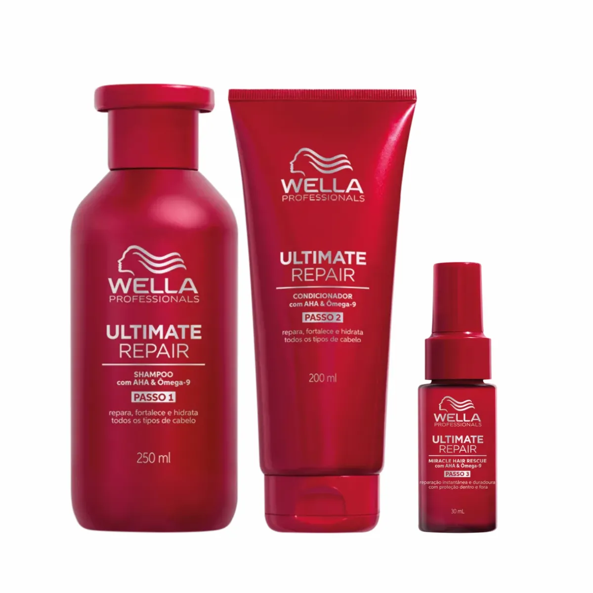 Kit Pro Ultimate Repair Sh 250ml + Cond 250ml + Miracle 30ml