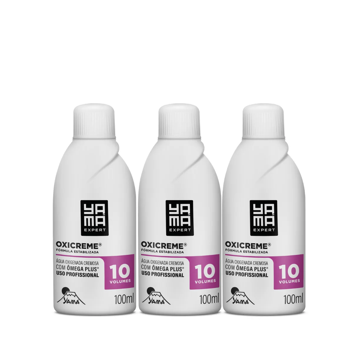 Yamá Água Oxigenada 10V 100ml - 3 Unidades | By Linda