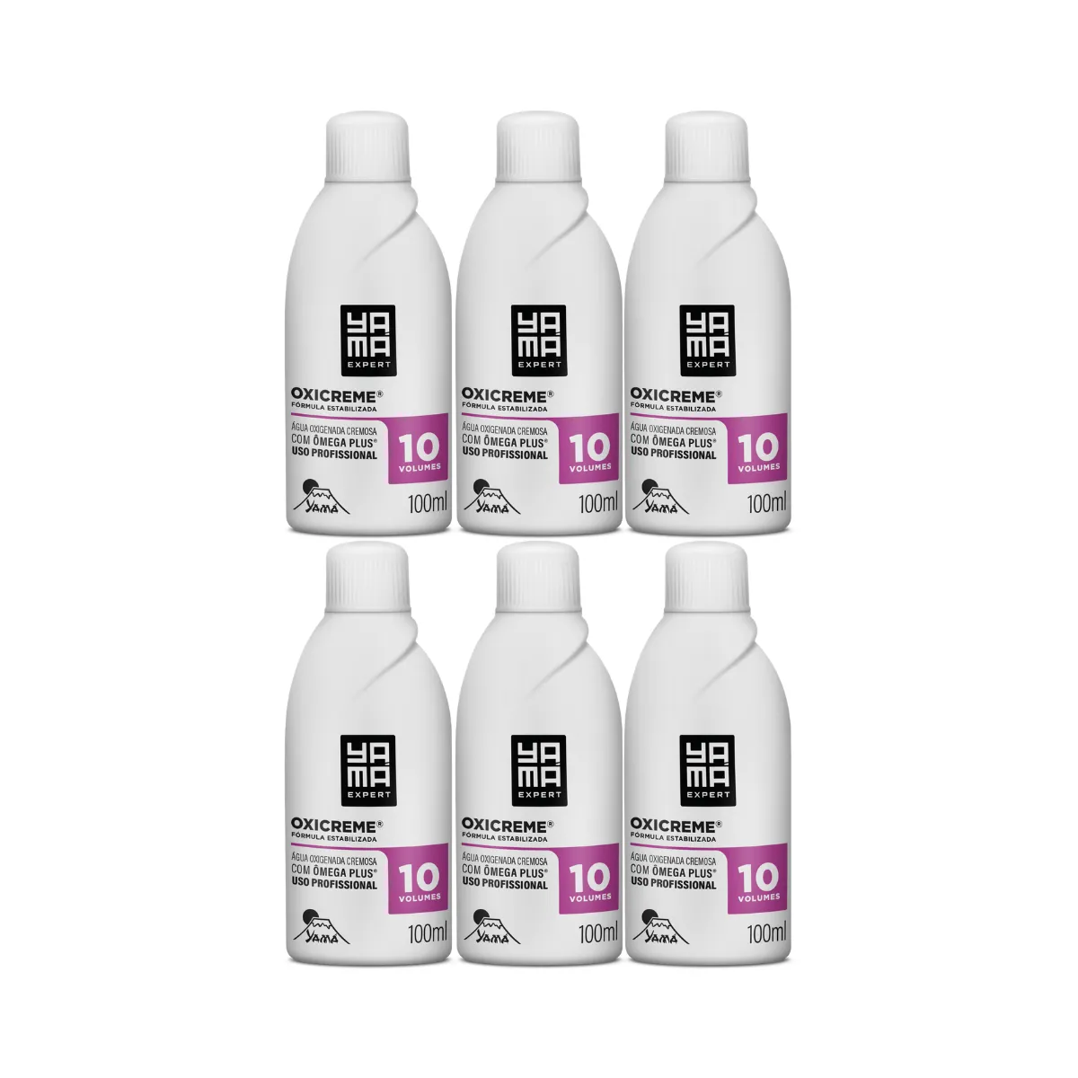 Yamá Água Oxigenada 10V 100ml - 6 Unidades | By Linda