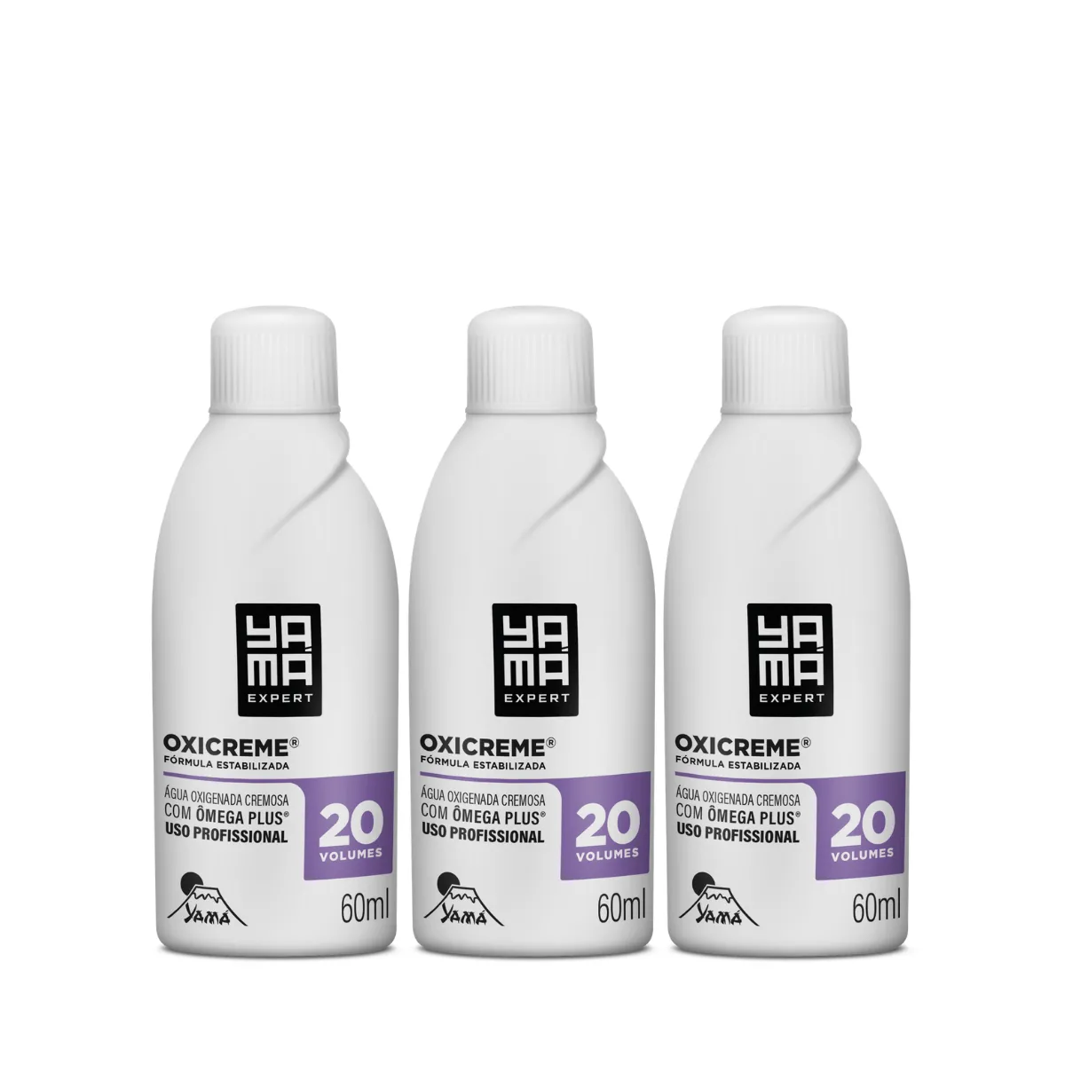 Yamá Água Oxigenada 20V 60ml - 3 Unidades | By Linda