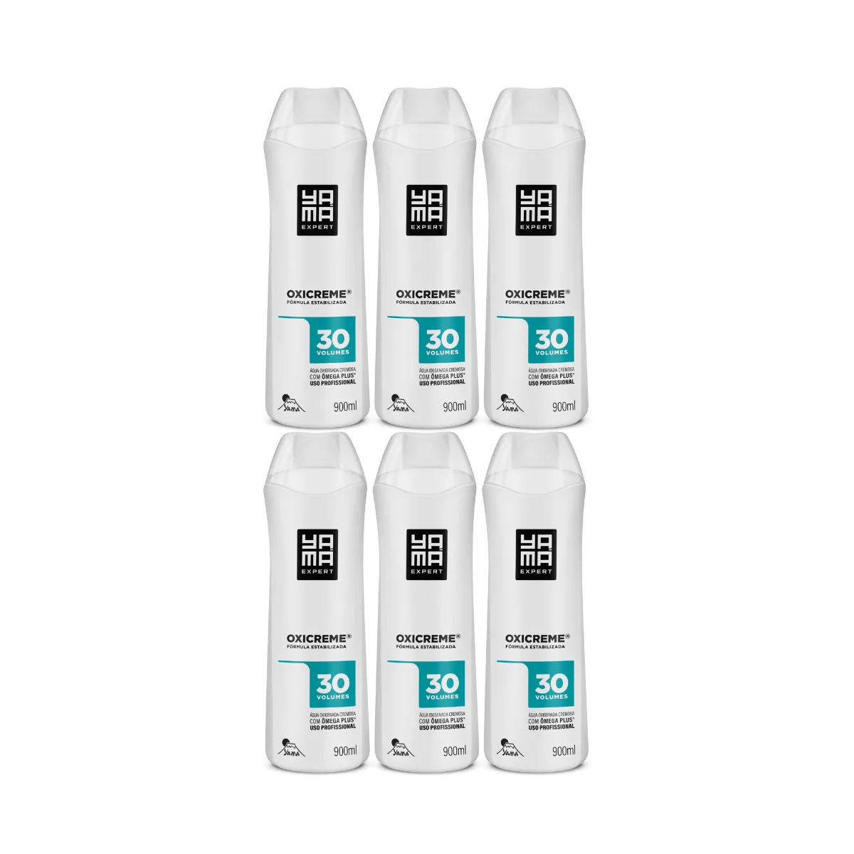 Yamá Água Oxigenada 30V 900ml - 6 Unidades | By Linda