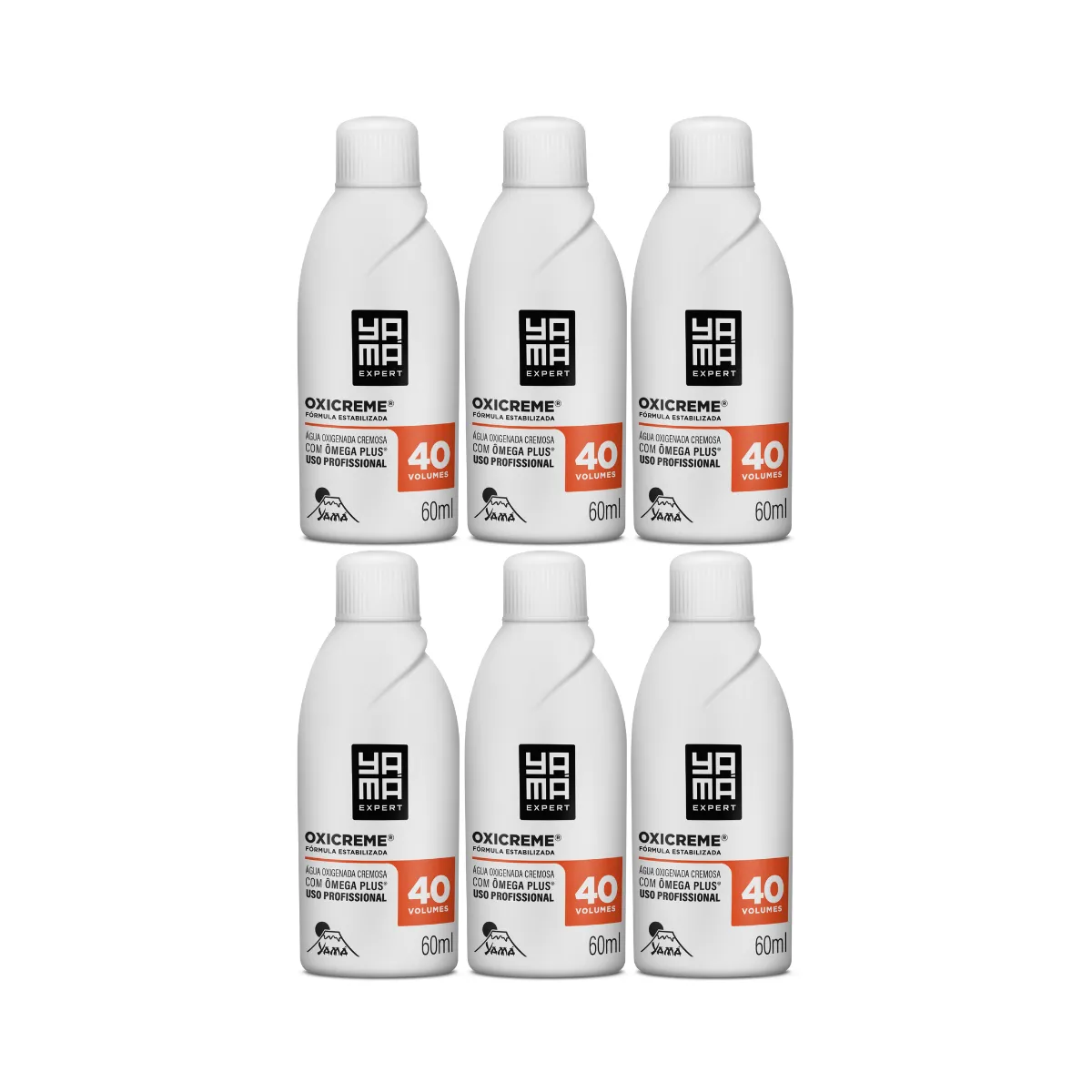 Yamá Água Oxigenada 40V 60ml - 6 Unidades | By Linda
