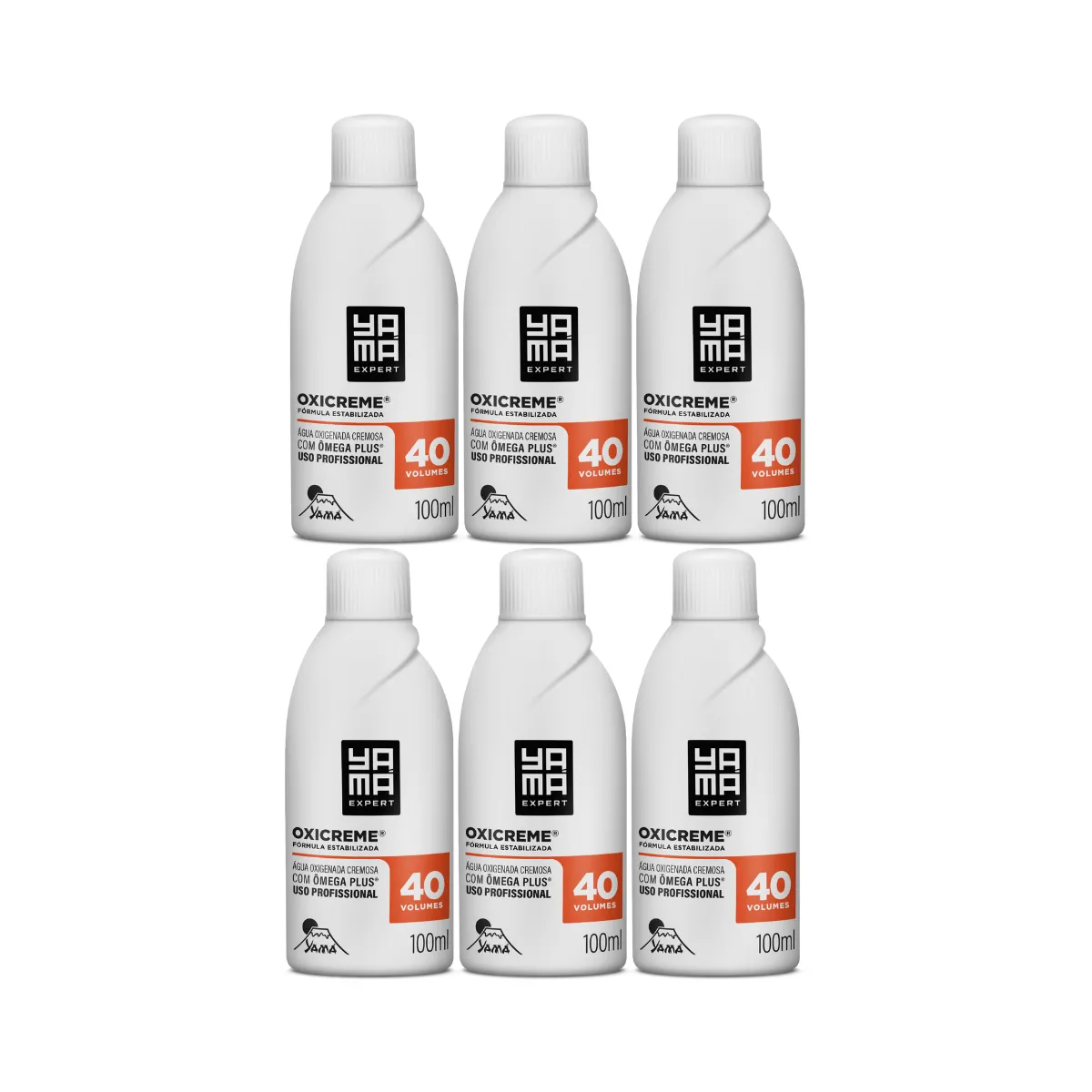 Yamá Água Oxigenada 40V 100ml - 6 Unidades | By Linda