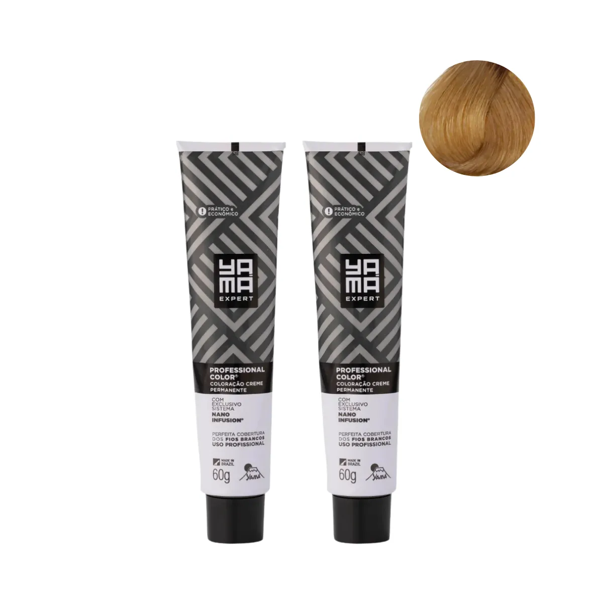 Yamá Color Nano Infusion 9.0 Loiro Muito Claro  - 2 Unidades | By Linda