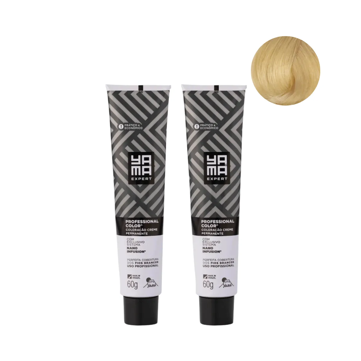 Yamá Color Nano Infusion 10.0 Loiro Clarissimo  - 2 Unidades | By Linda