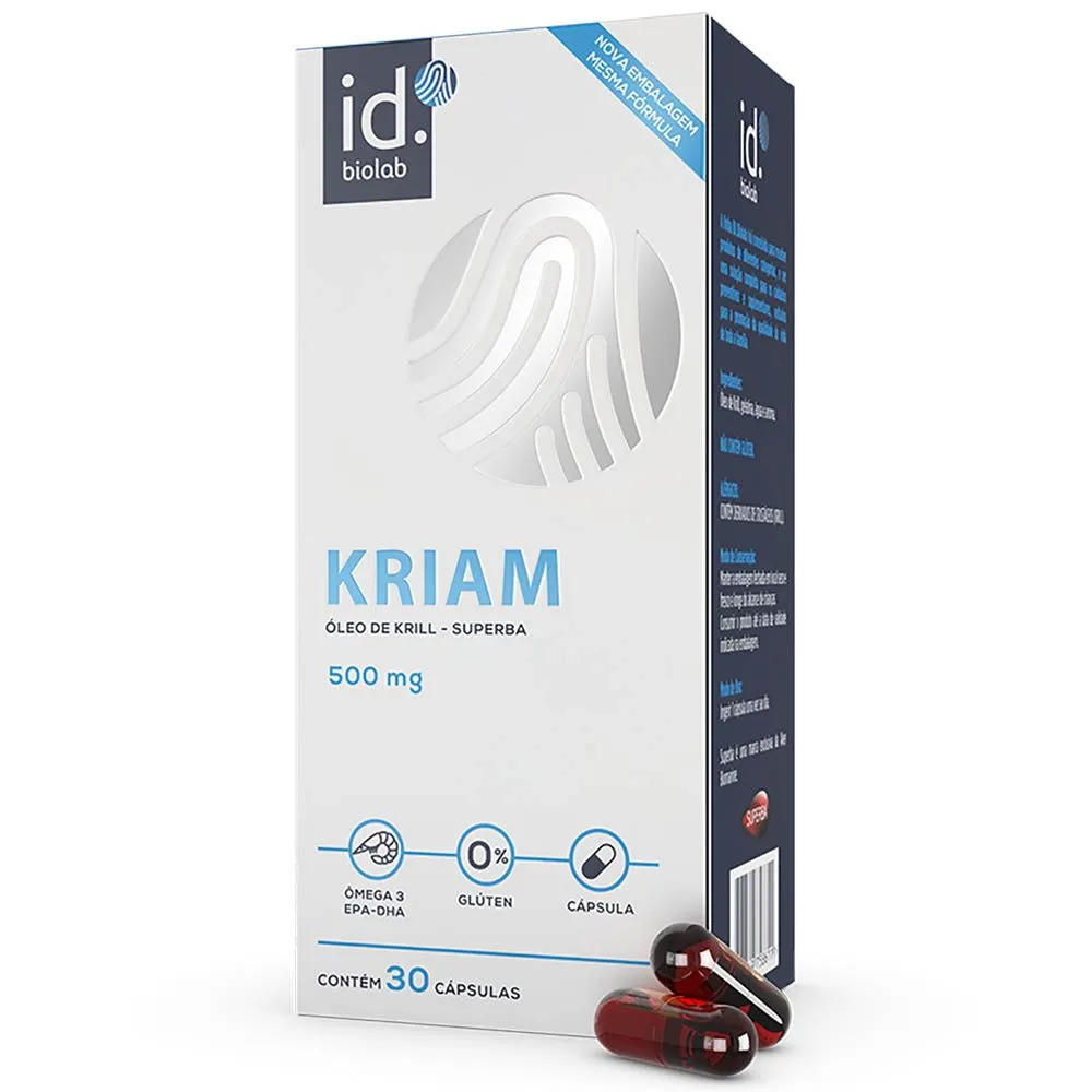 Kriam 500mg Com 30 Cápsulas