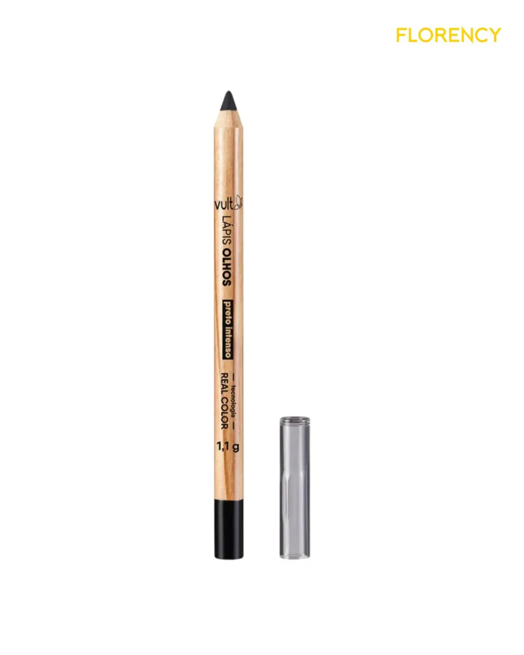 Lápis Para Olhos Vult Preto Intenso