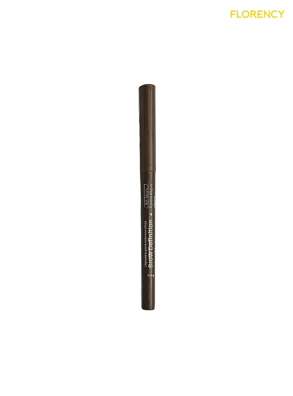 Lapiseira Para Sobrancelhas Chanfrada Escuro Vegano - Zanphy