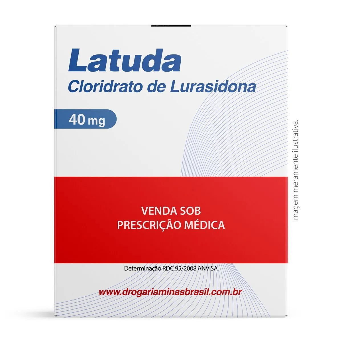 Latuda 40Mg Com 30 Comprimidos
