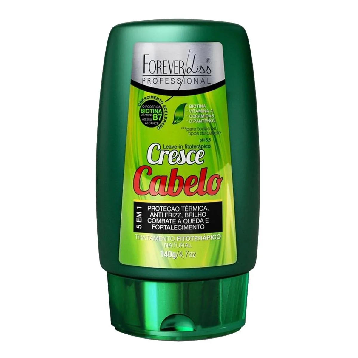 Leave-In Cresce Cabelo 5 Em 1 140G Forever Liss Professional