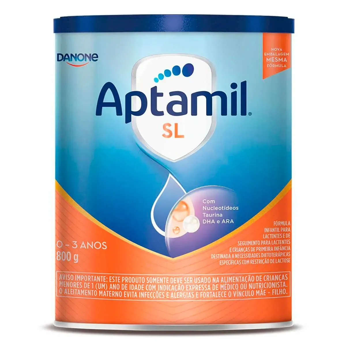 Leite Em Pó Aptamil Pro Expert Sem Lactose 800G