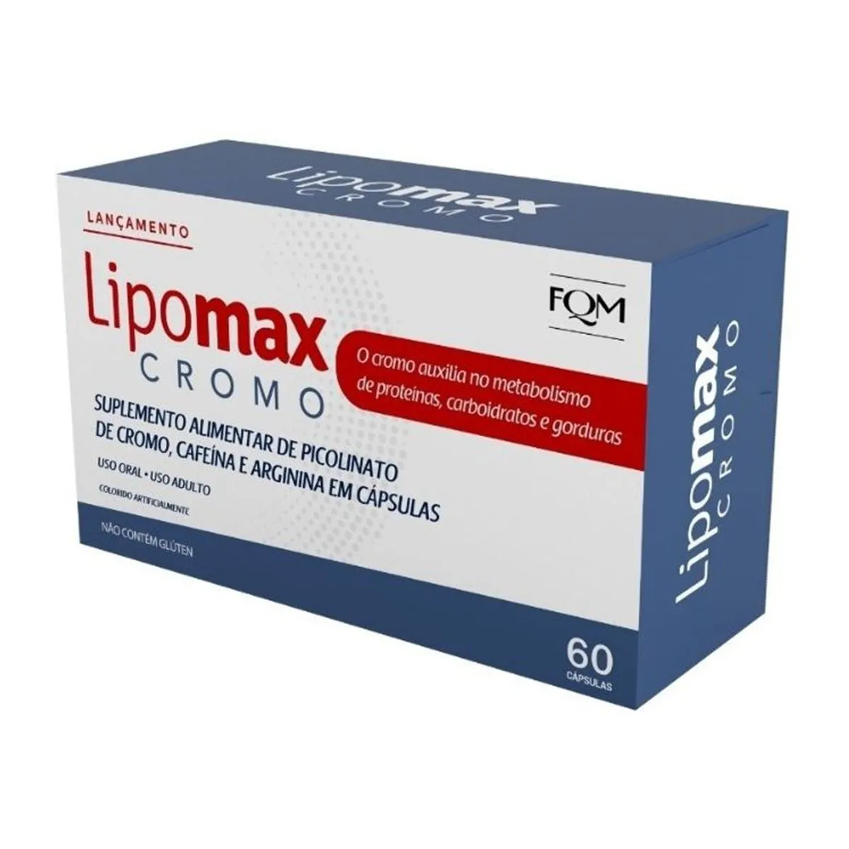 Lipomax Cromo com 60 Cápsulas
