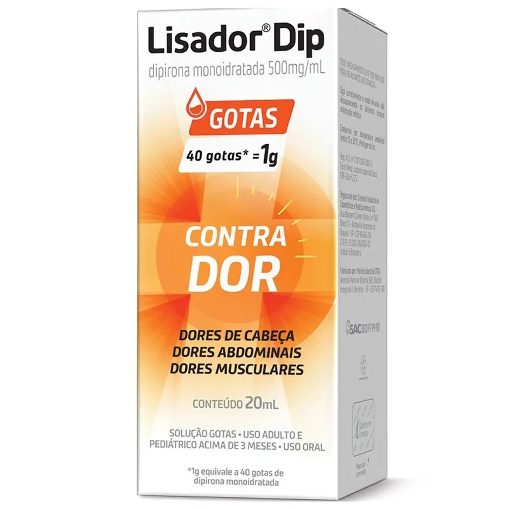 Lisador Dip Gotas 20ML