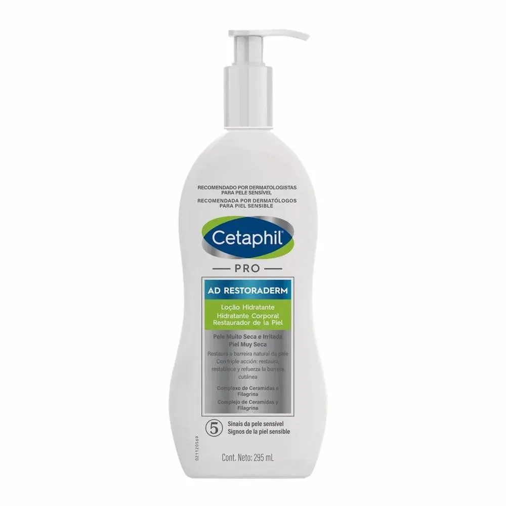Loção Cetaphil 295ml Pro AD/Restoraderm Galderma