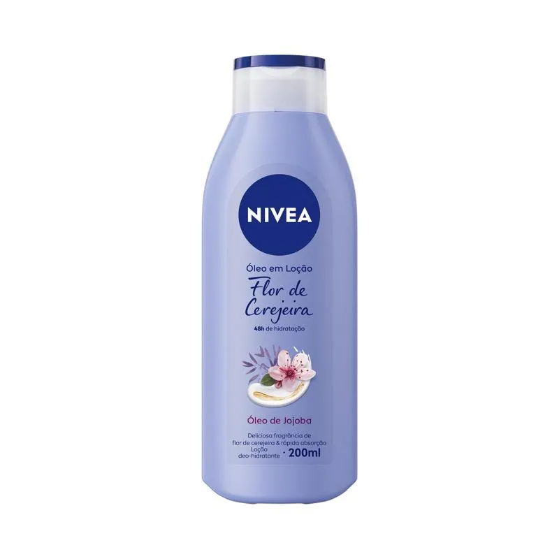Loção deo-hidratante Flor de Cerejeira Nivea 200ml