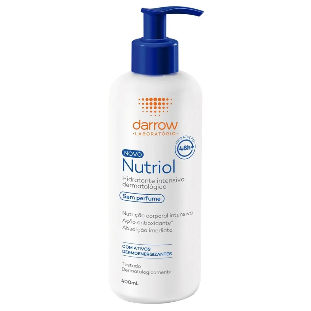 Loção Hidratante Corporal Nutriol Darrow Sem Perfume 400Ml